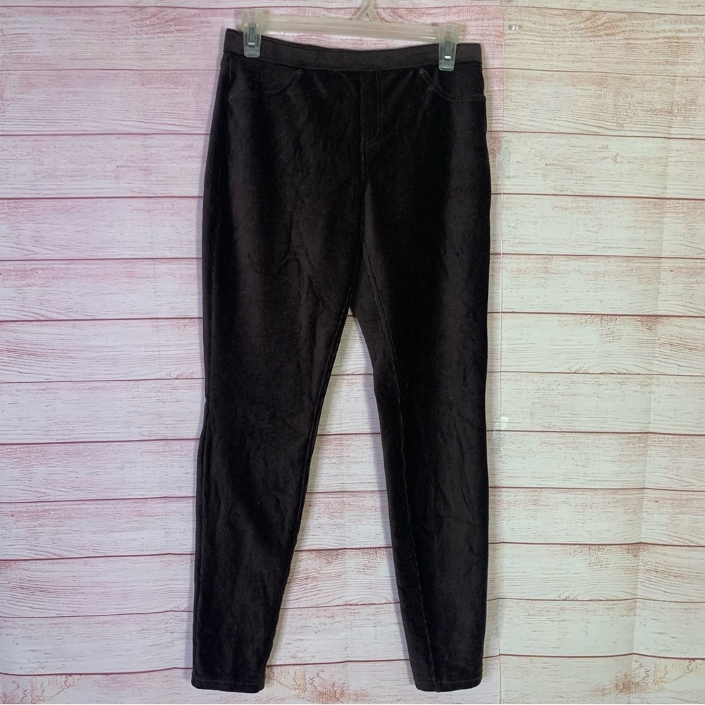 Hue Brown Soft Corduroy Texture Pants Size Smalll